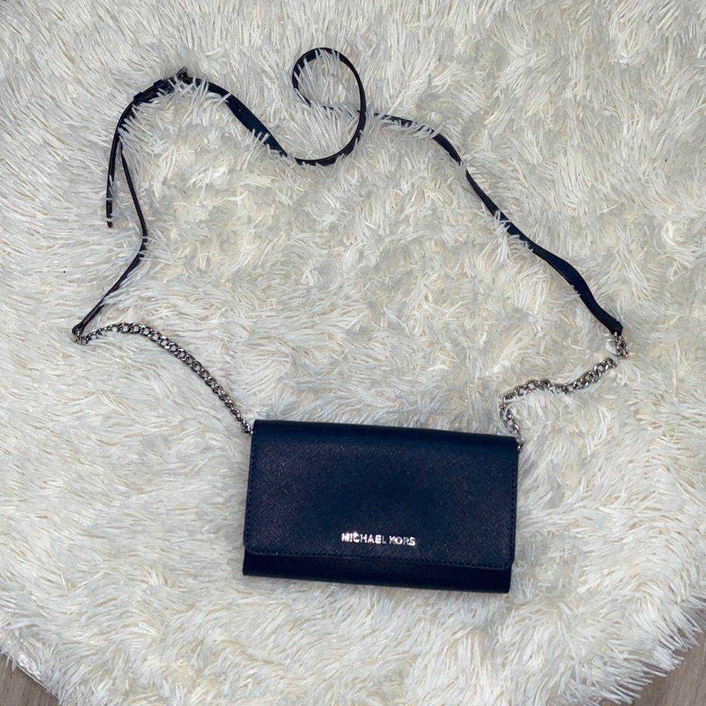 Navy blue Michael Kors small crossbody